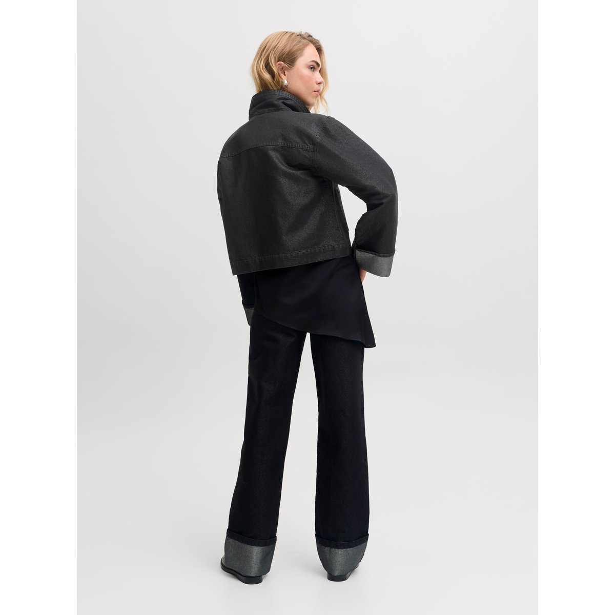 Veste En Jean noire - black denim 1, JJXX