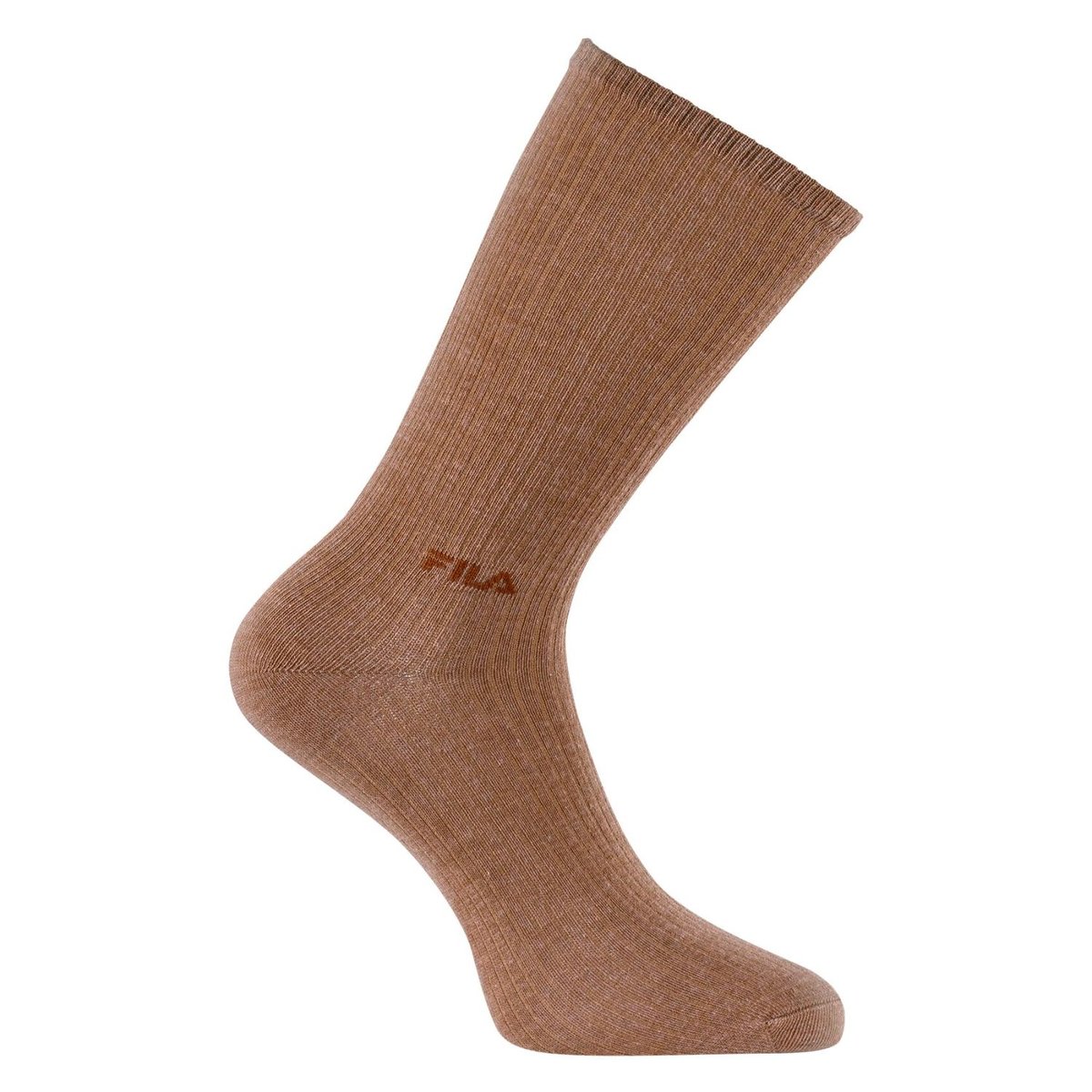 Lot De 6 Paires De Chaussette Tennis marron/camel/beige, FILA