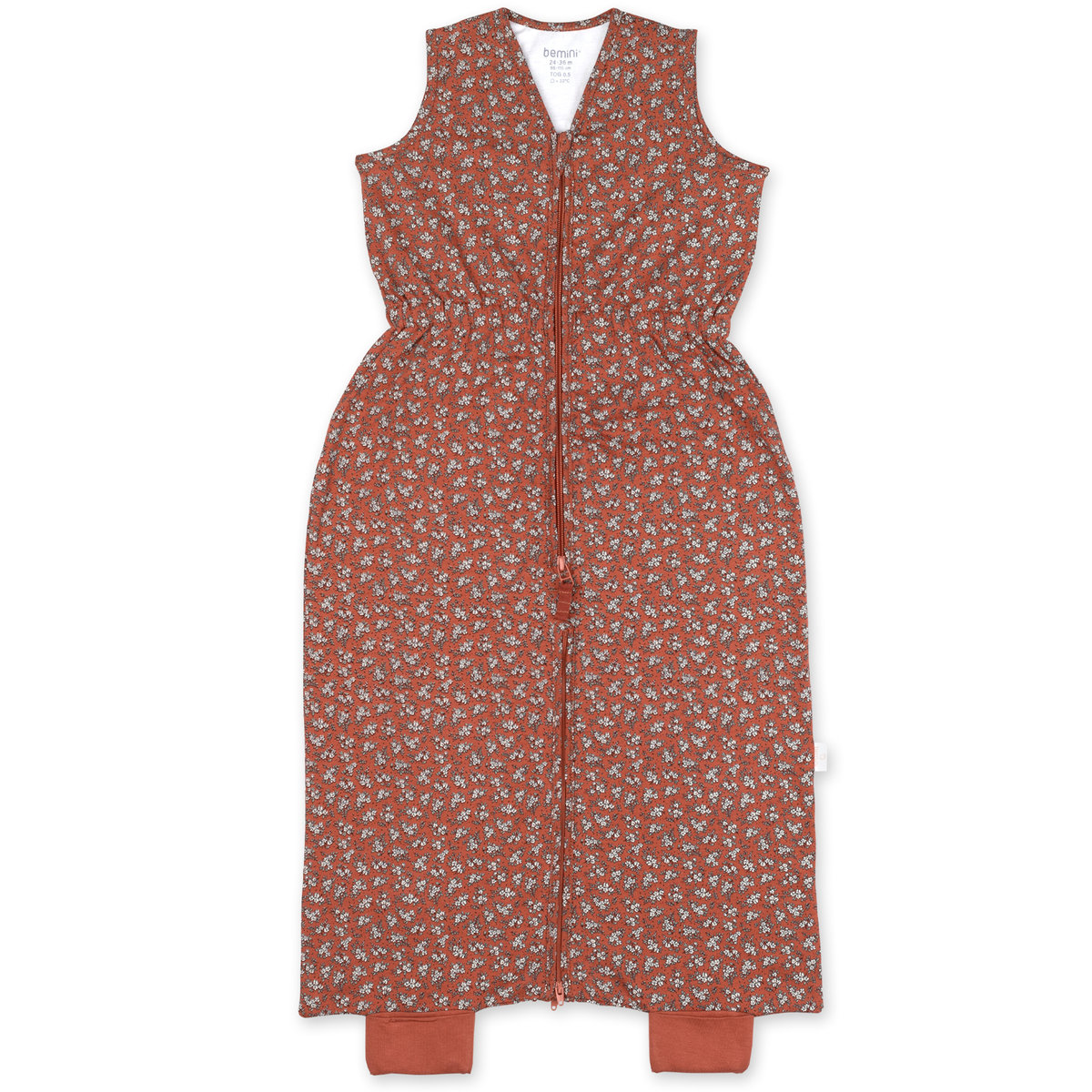 Gigoteuse jambes séparables été - TOG 0.5 Jersey d'été heidi carmin, BEMINI