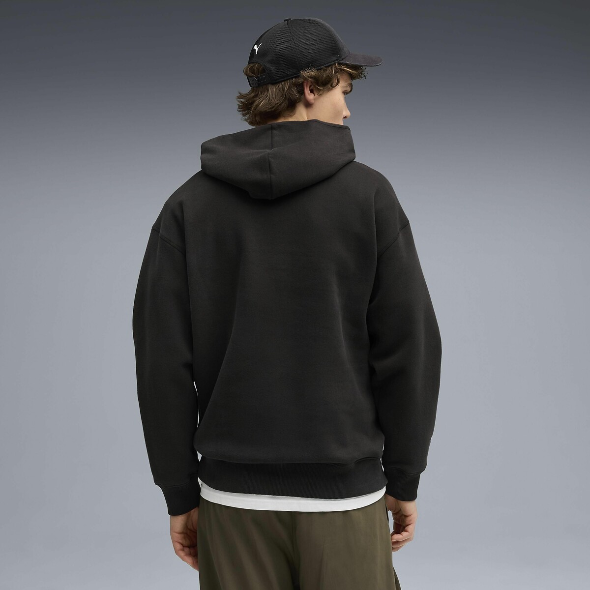 Sweat à capuche Ferrari noir, PUMA