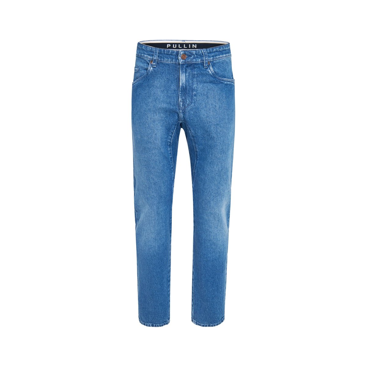 PANTALON STRAIGHT SALTYBLUE bleu, PULLIN