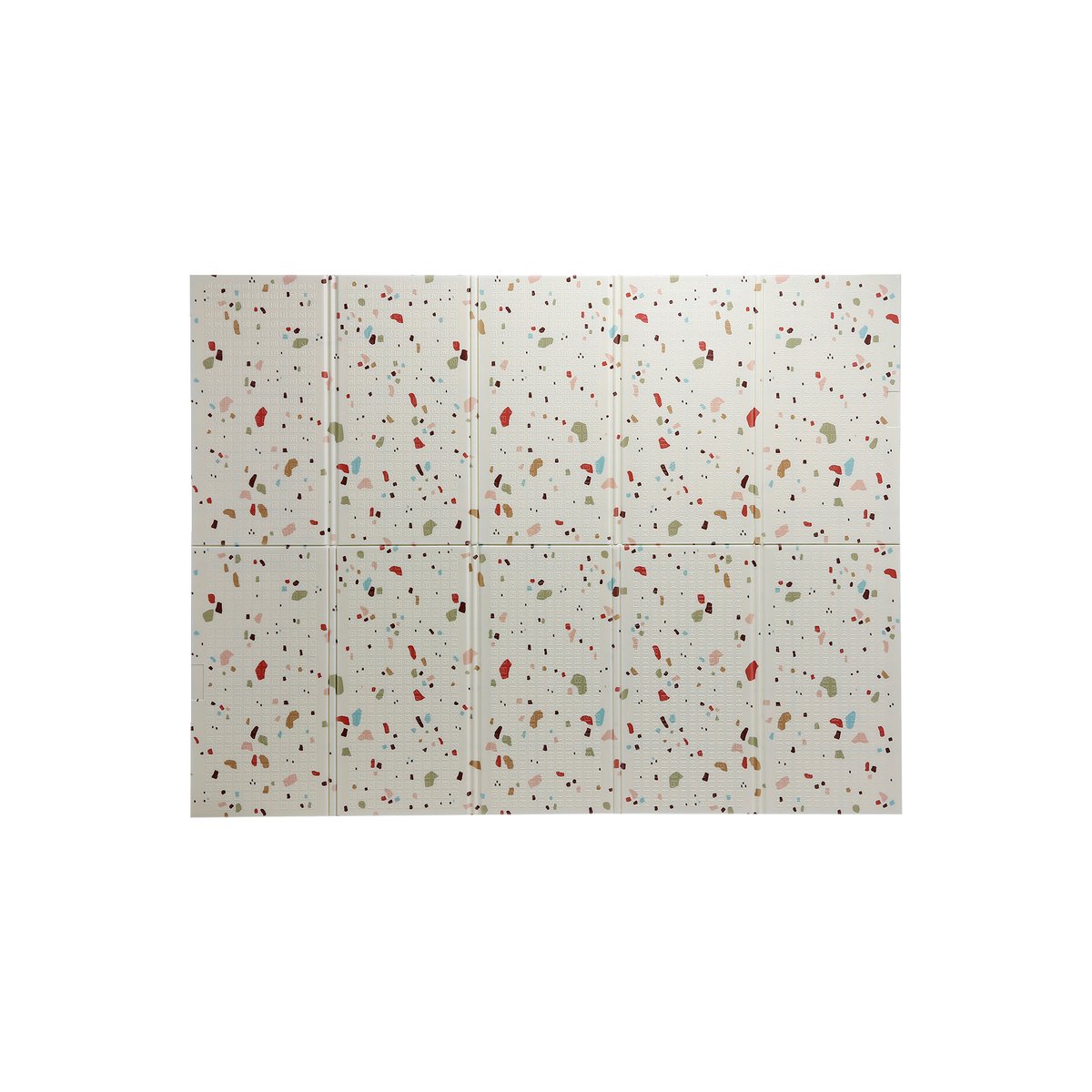Grand tapis d'activités pliable terrazzo, VERTBAUDET