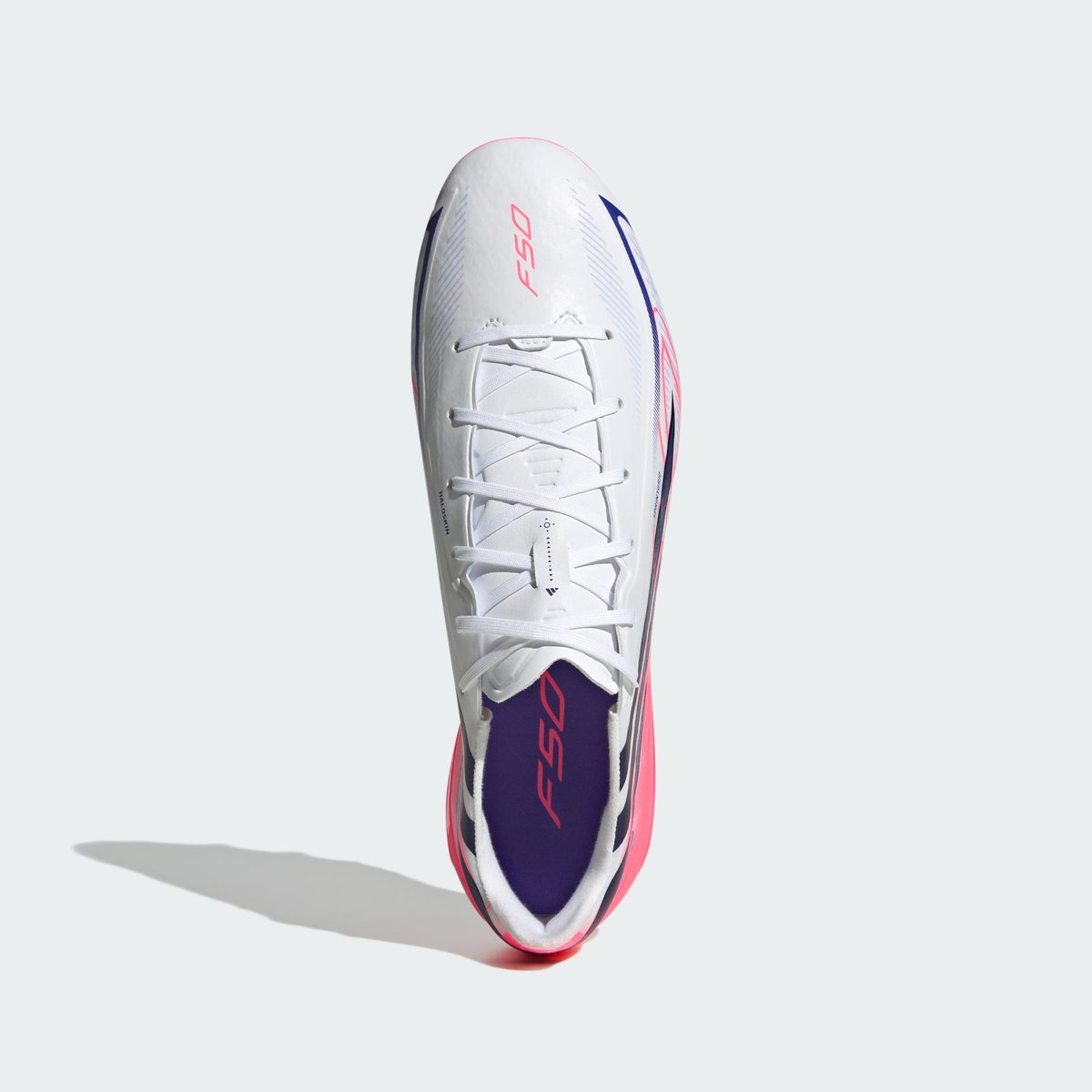 Chaussure De Football F50 Hyperfast League Terrain Synthétique Chaussure De Football F50 Hyperfast League Terrain Synthétique cloud white / solar purple / solar turbo, adidas Performance