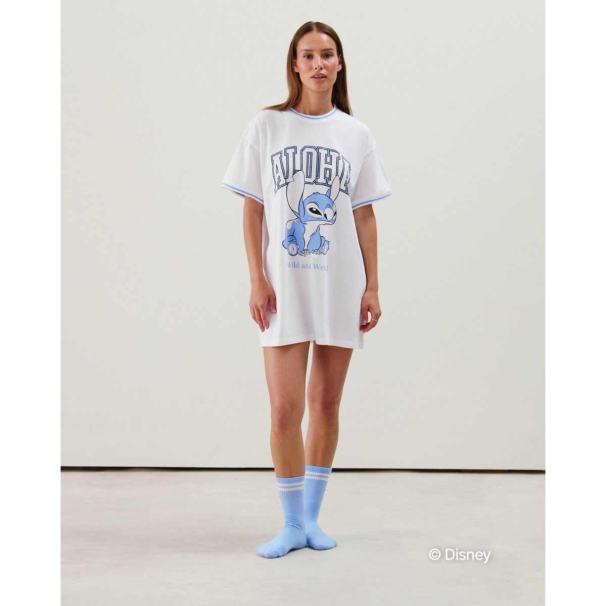Tunique Stitch COOLSTITCHIZ blanc casse, UNDIZ