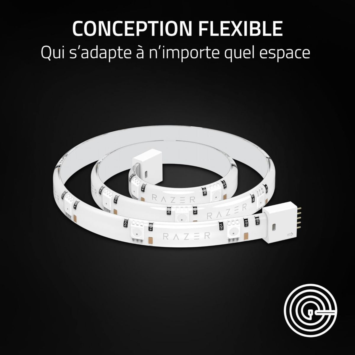 Bandeau LED AETHER SMART LIGHT STRIP EXTND couleur unique, RAZER