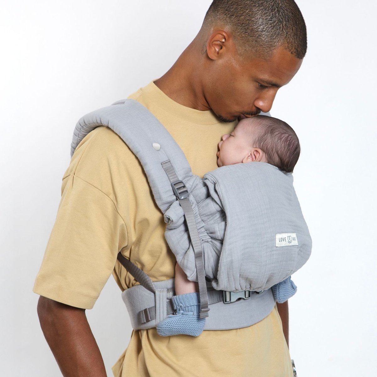 Porte bébé PhysioCarrier V2 gris, LOVE RADIUS