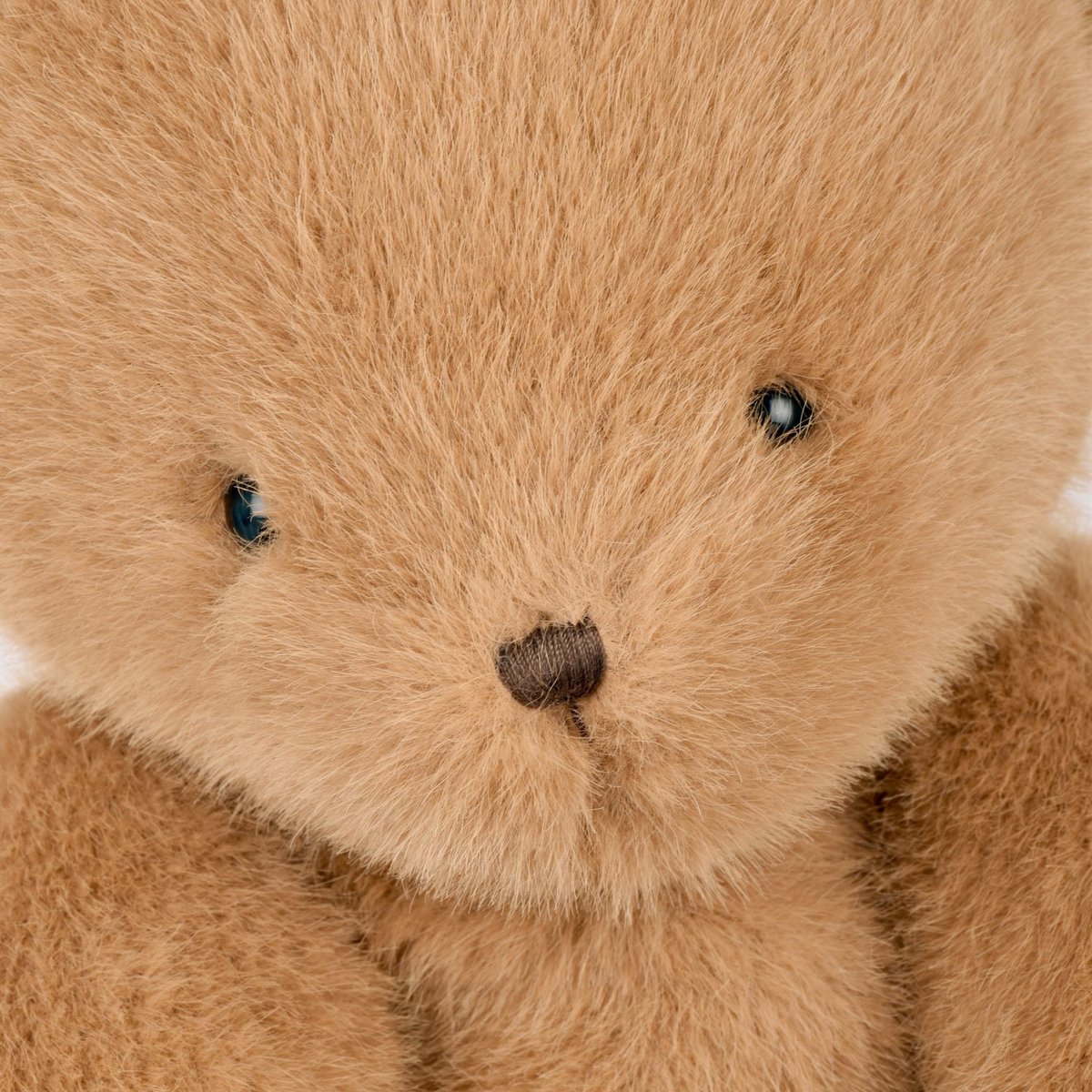 Ours en peluche CLEMENTIN 60 cm praline cacahuète, HISTOIRE D'OURS