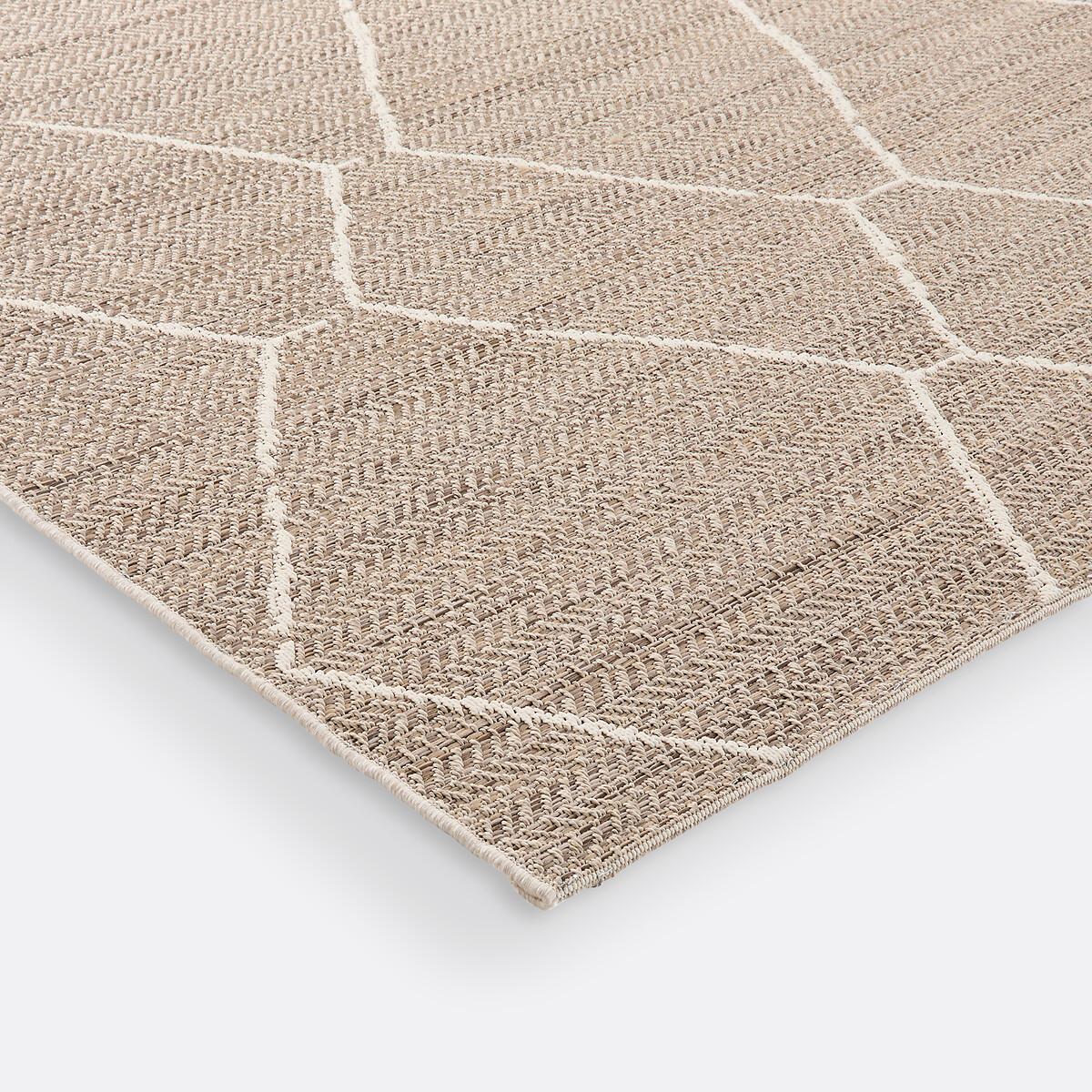 Tapis tissé plat intérieur extérieur, Helga naturel, LA REDOUTE INTERIEURS