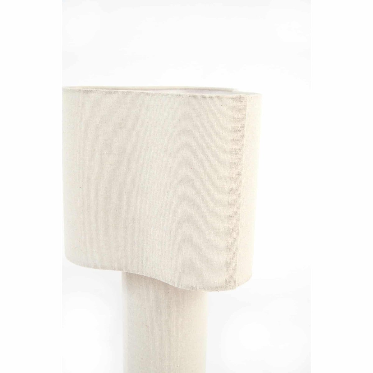 Lampe De Table Textile BRANY naturel, LIGHT & LIVING