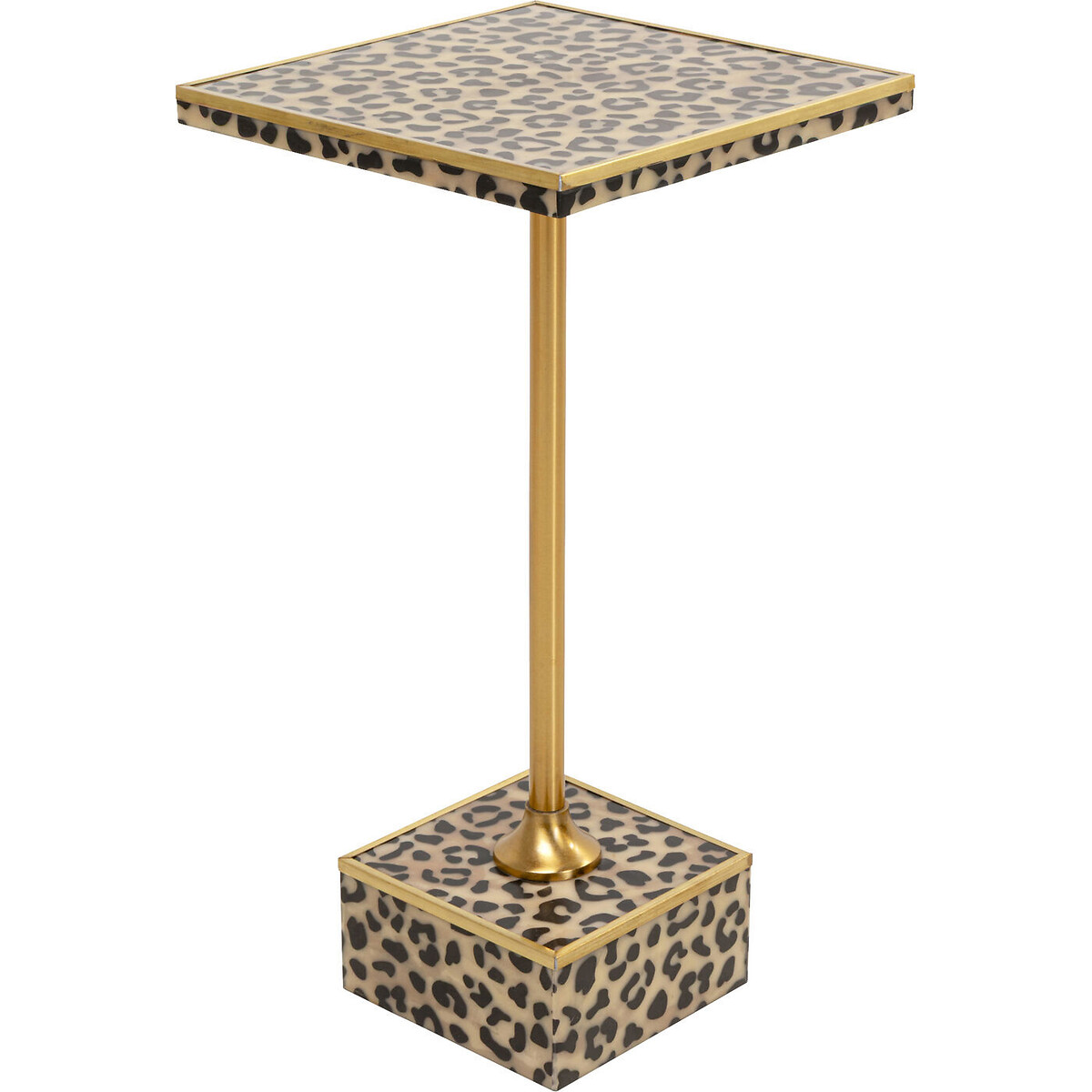 Beistelltisch Leo 25x25cm braun, KARE DESIGN