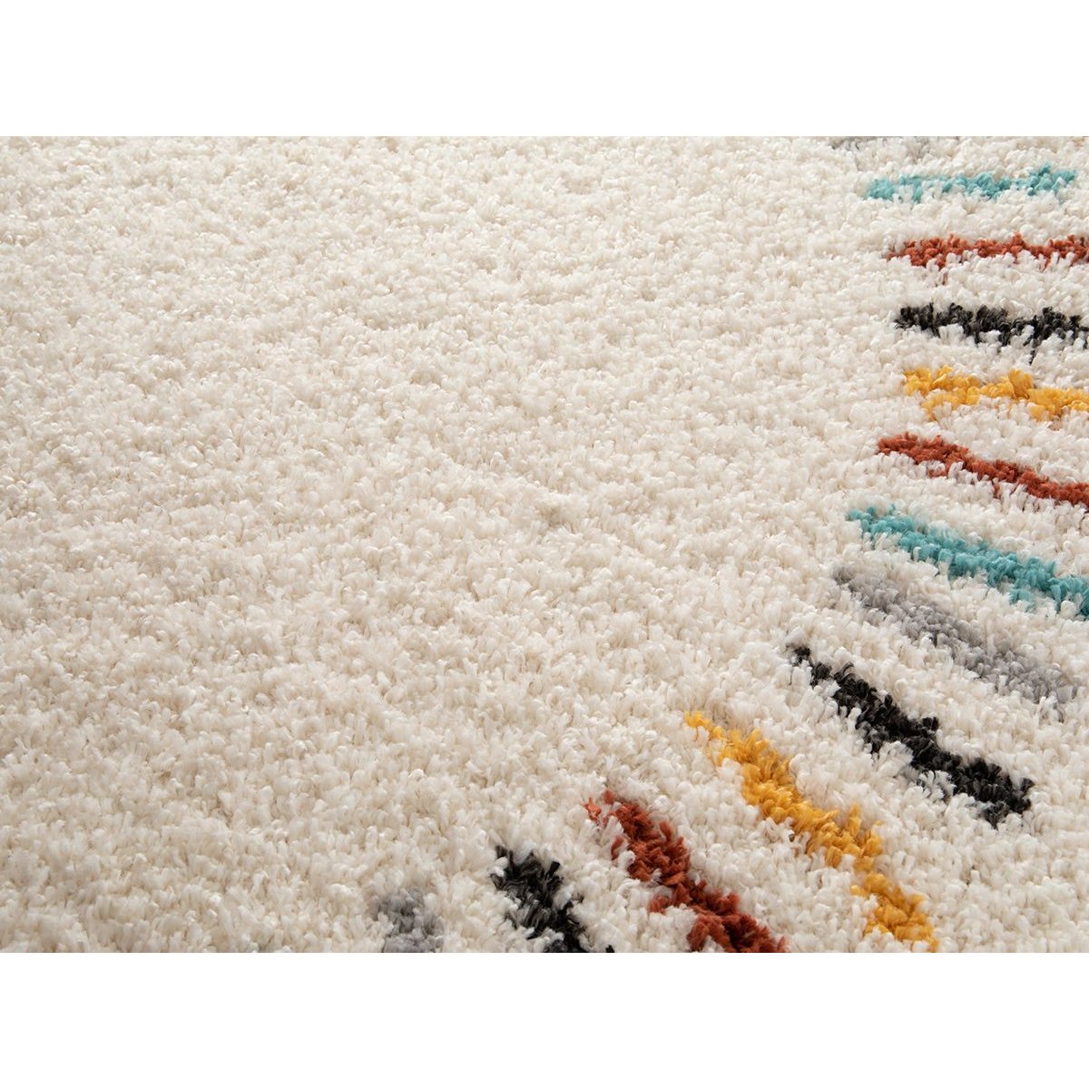 Tapis poils longs style , NONI beige, BOBOCHIC