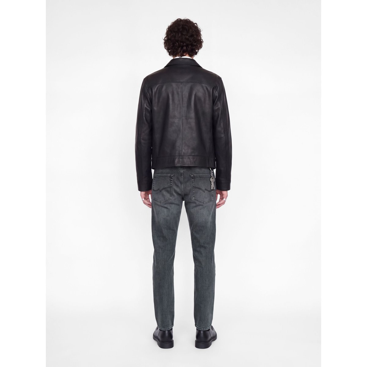 Coupe Regular black denim 1, JACK & JONES