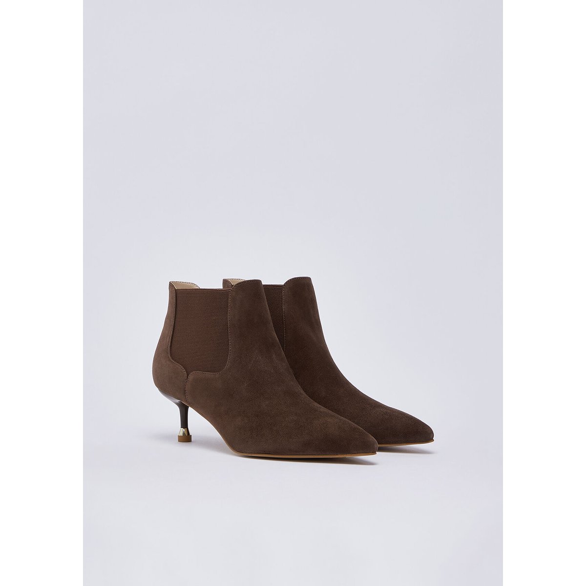 Bottines en daim ébène, LIU JO