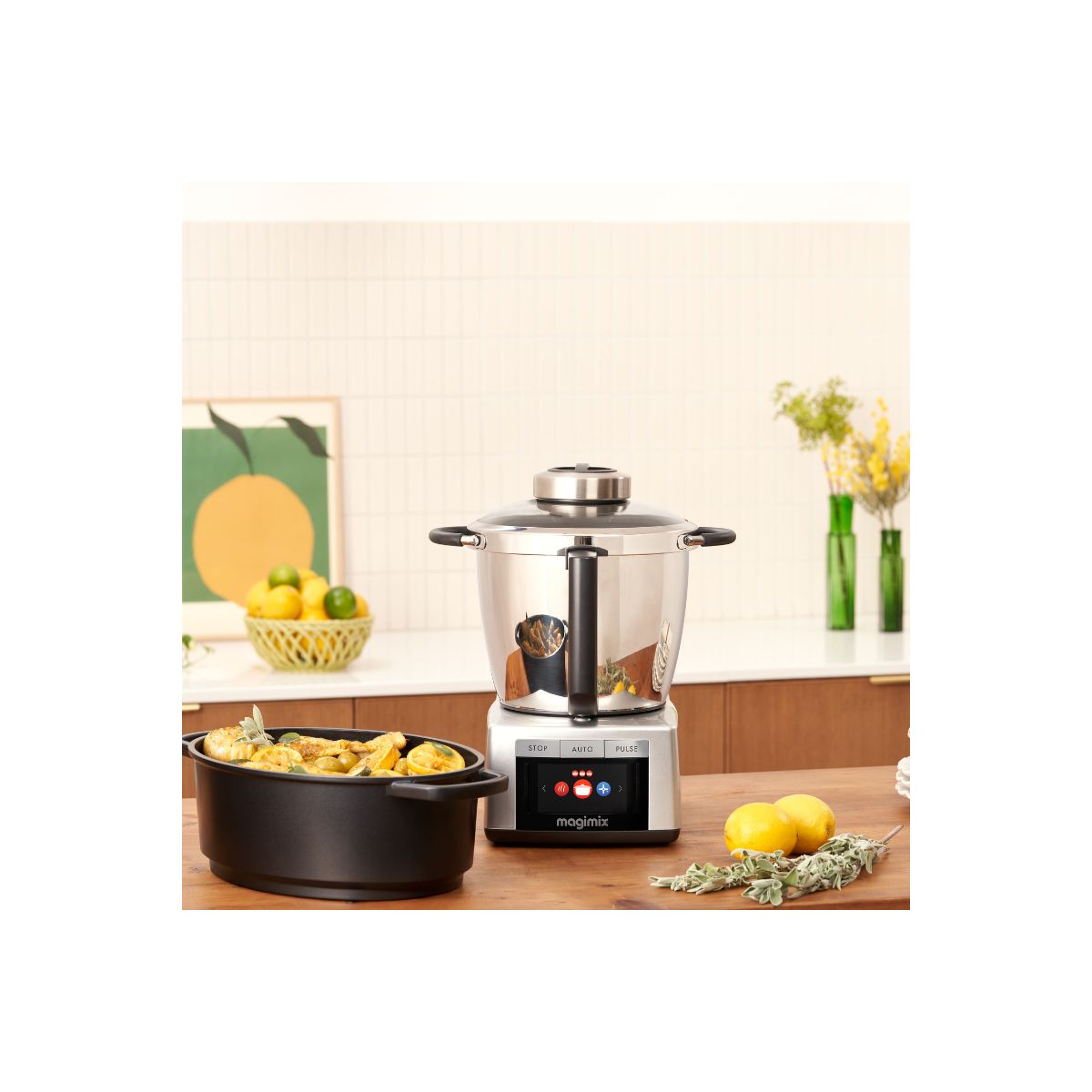 cocotte Expert 17550 Compatible Cook Expert couleur unique, MAGIMIX