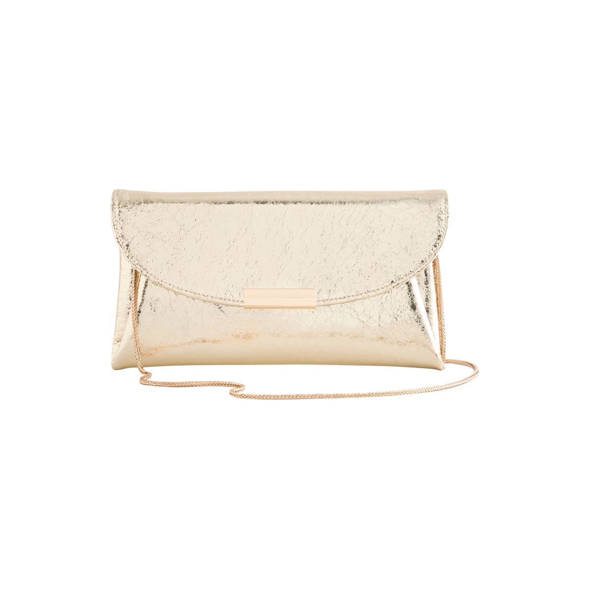 Pochette avec chaîne détachable métallisées, NEXT