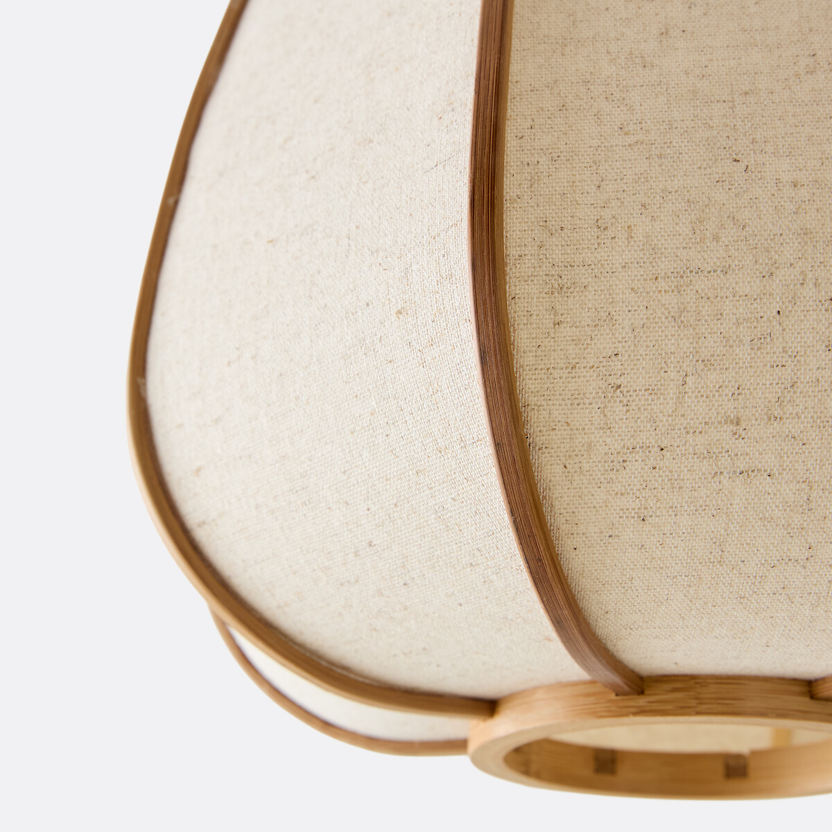 Suspension, en lin et bambou, diamètre 32 cm, ANARA naturel, LA REDOUTE INTERIEURS