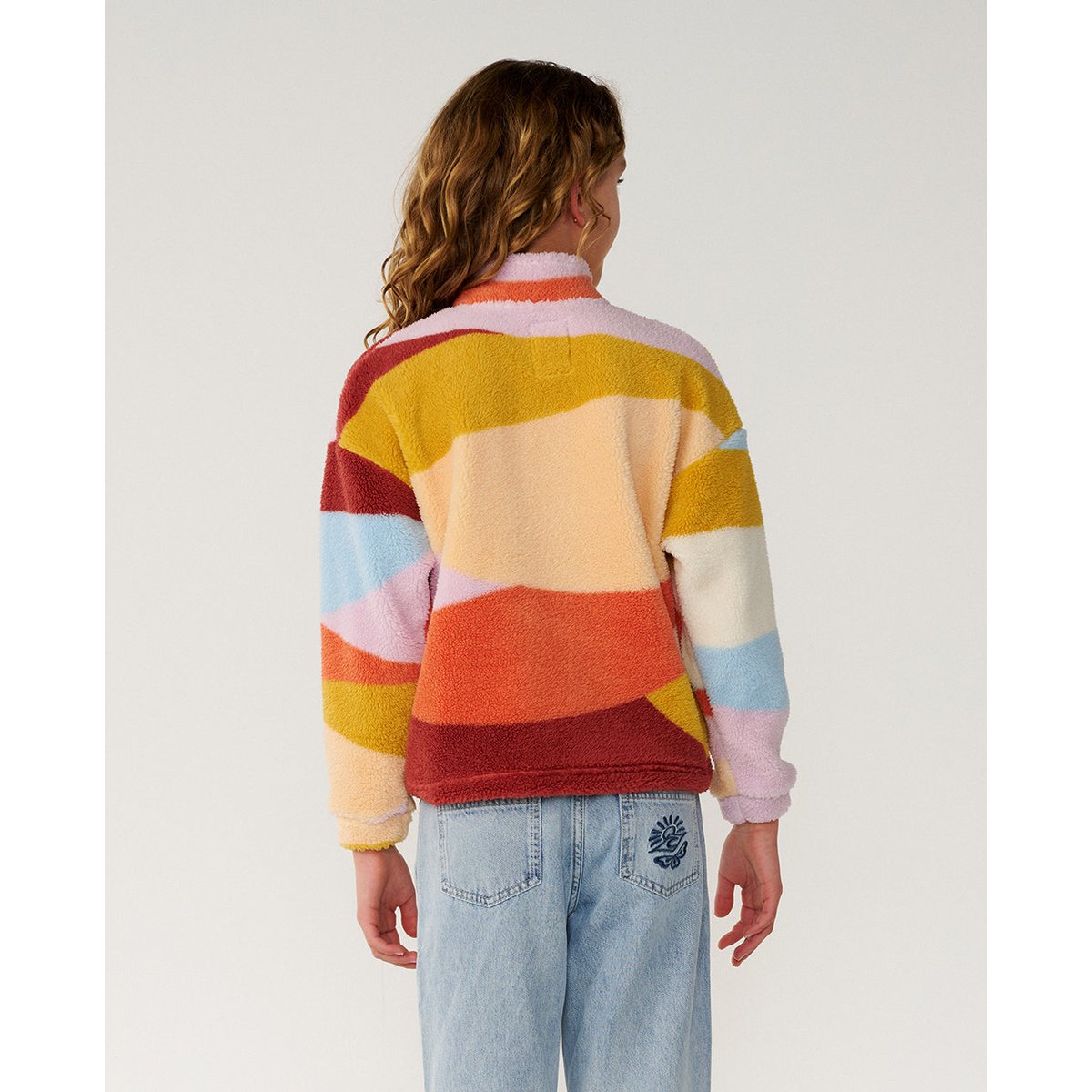 Polaire zippée enfant RETRO Swell multi, RIP CURL