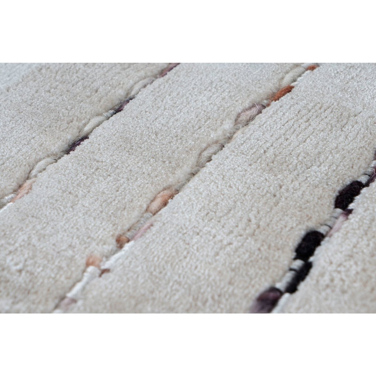 Tapis rectangulaire en viscose PRIME beige, multicolore, ARTE ESPINA