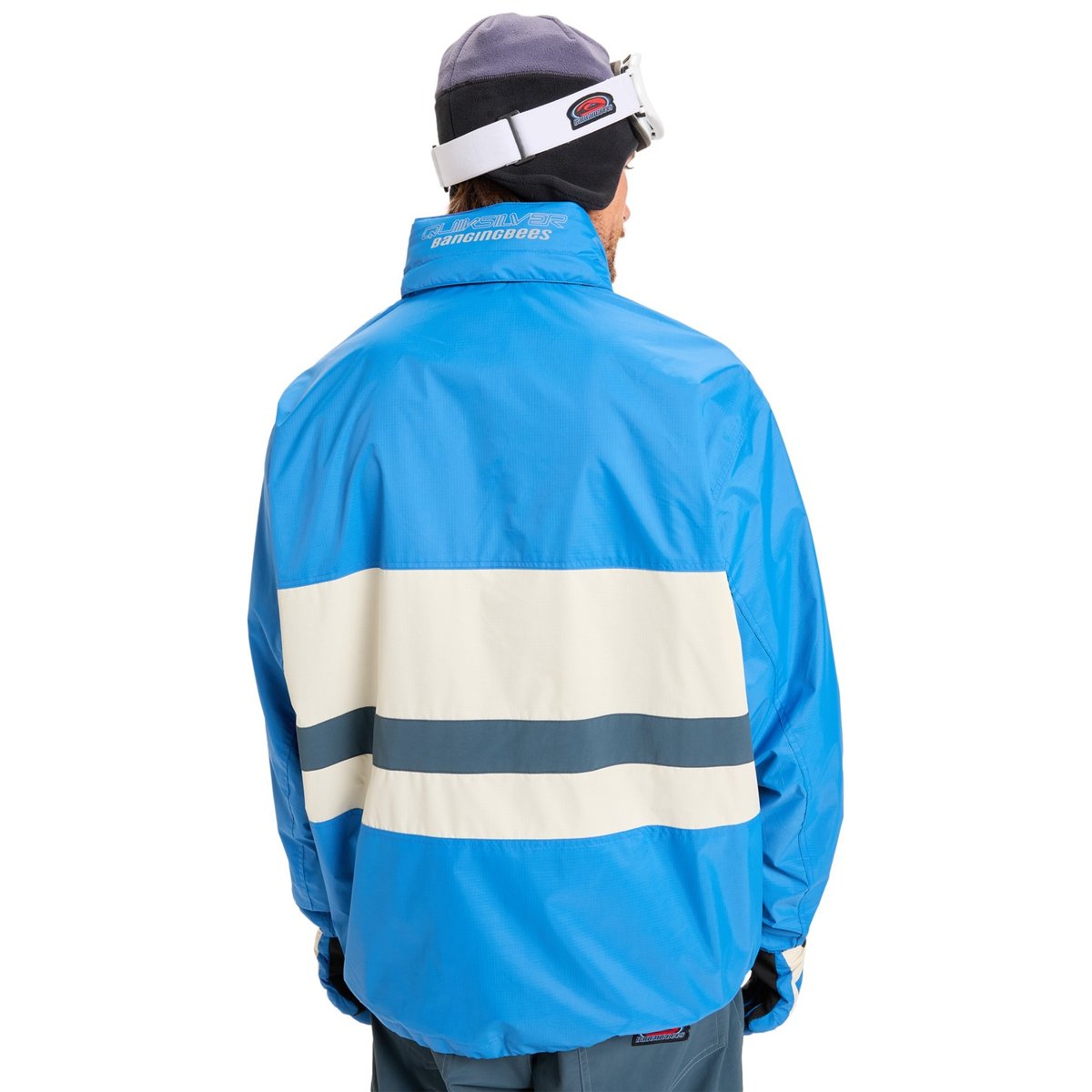Veste de snow technique BANGING BEES 10K bleu turkish sea, QUIKSILVER
