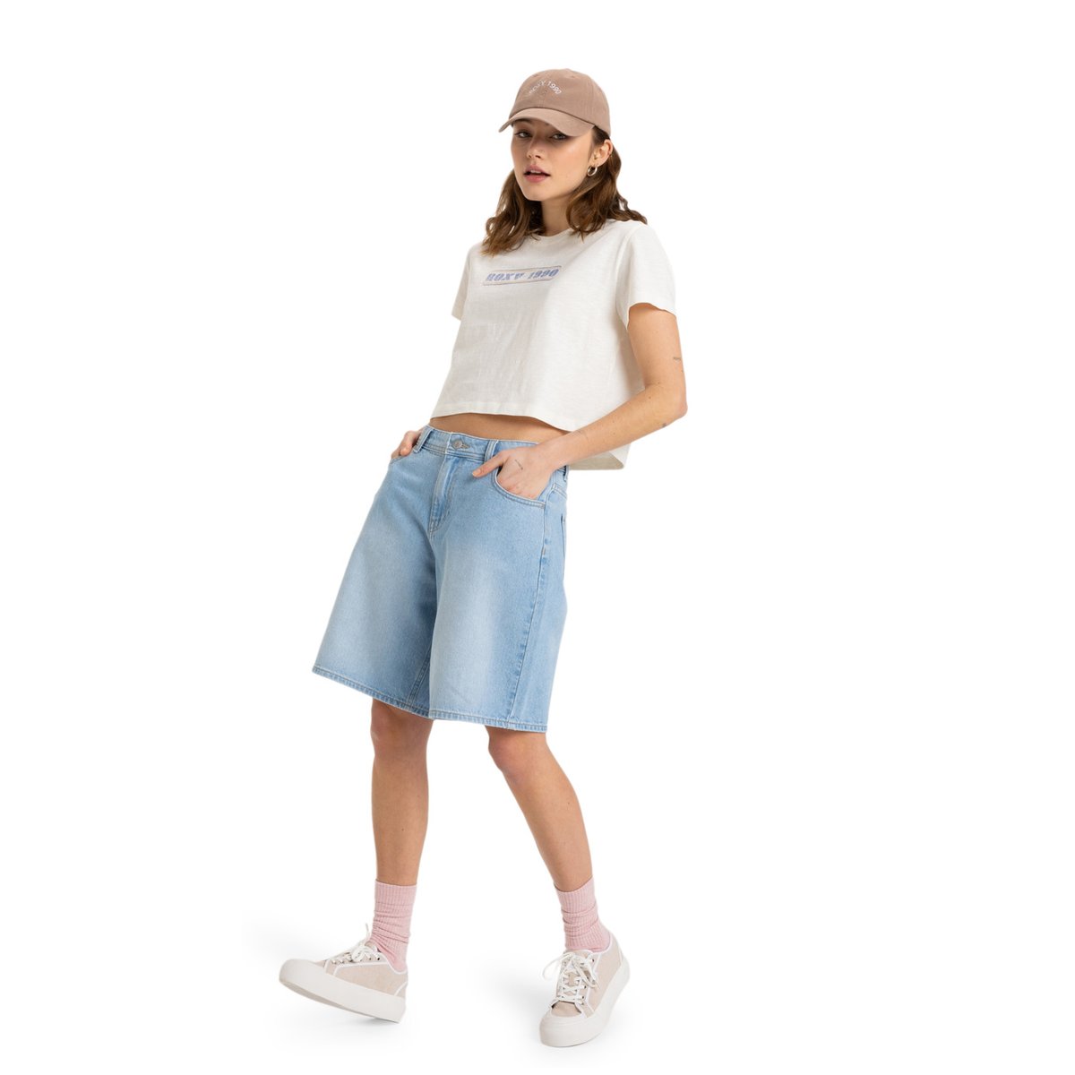 T-shirt à manches courtes MAGIC SWELL. blanc egret, ROXY
