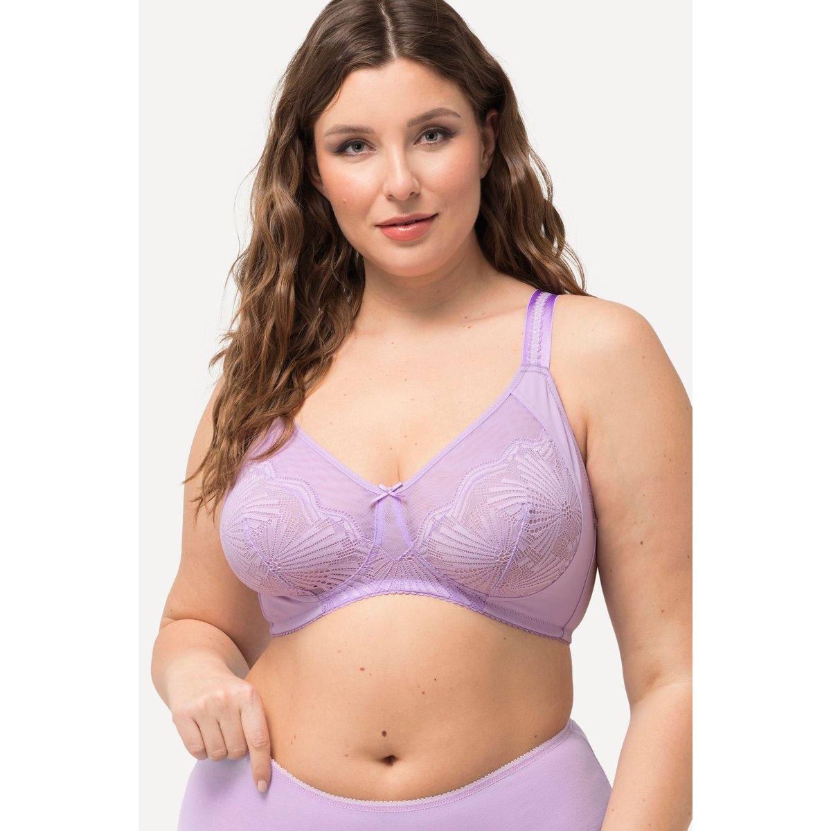 Soutien-gorge sans armatures lilas, ULLA POPKEN
