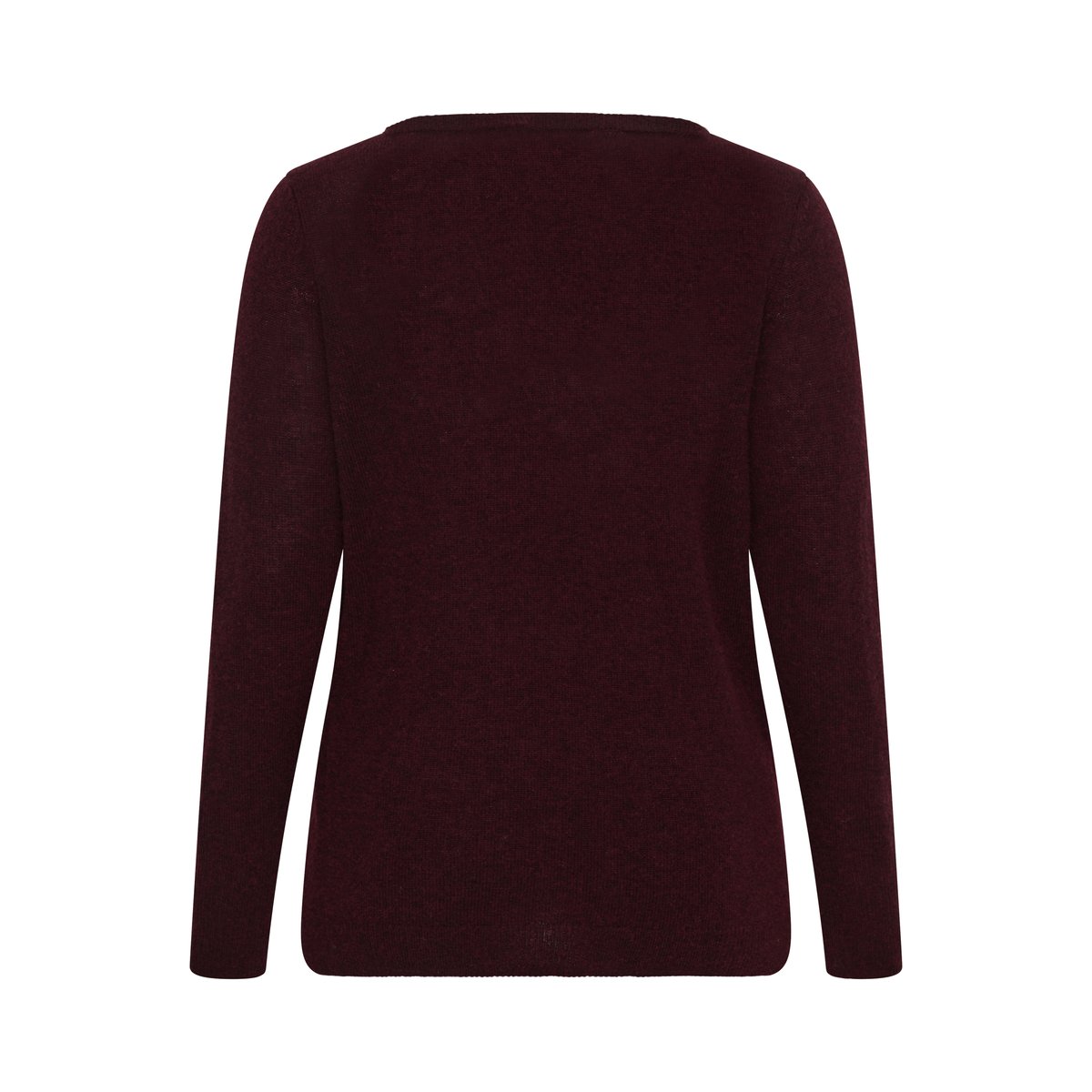 Pullover tricoté marron fudge melange, KAFFE CURVE