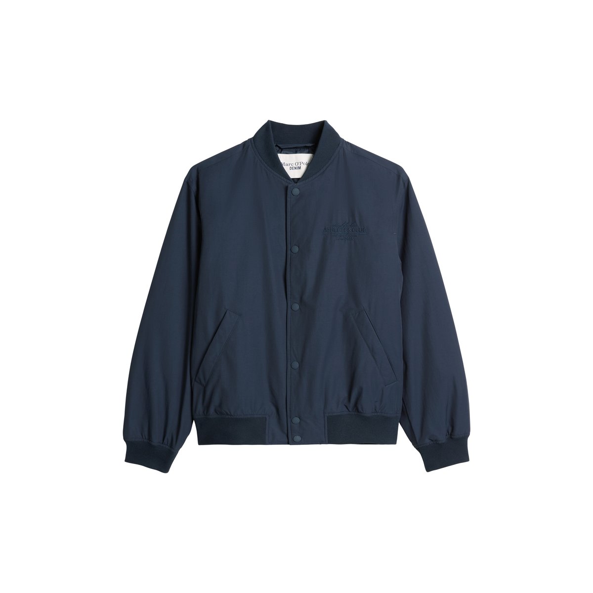 Blouson régulier imperméable et légèrement matelassé bleu foncé, MARC O’POLO DENIM