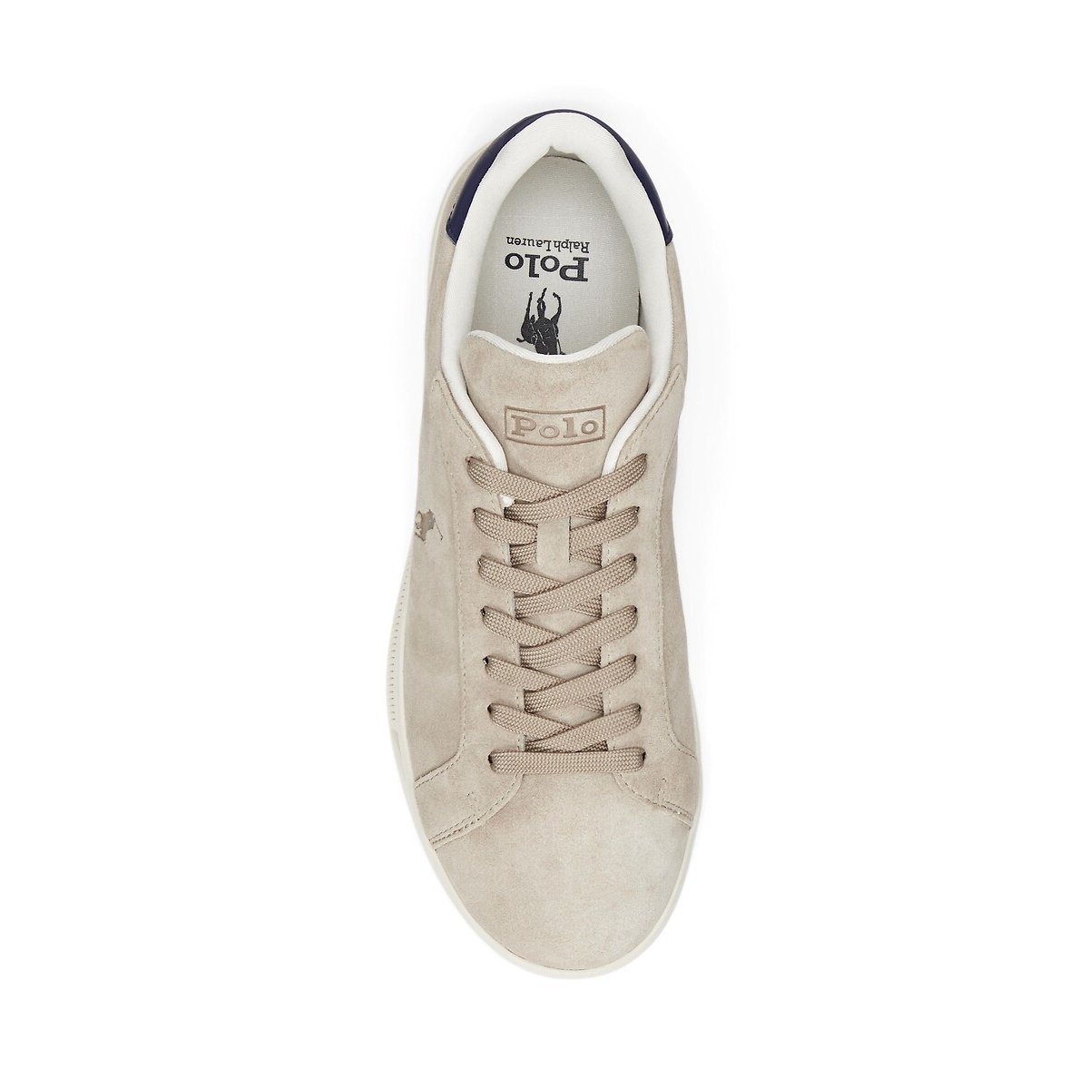 Zapatillas deportivas de ante HERITAGE COURT II marrón grisáceo, POLO RALPH LAUREN