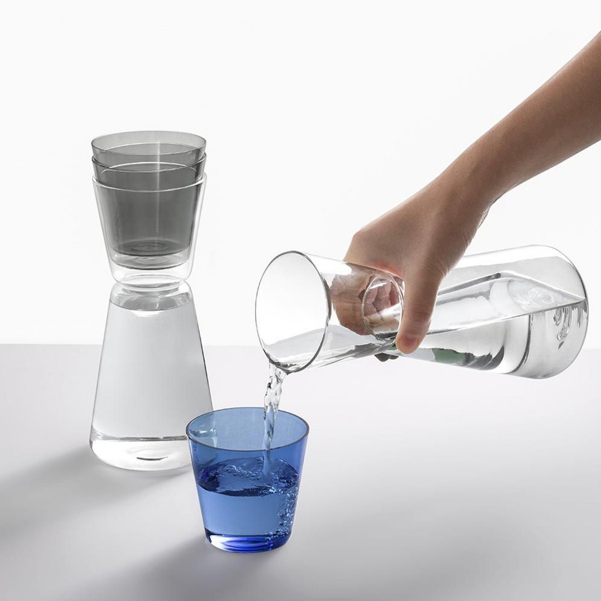 Carafe High Rise 50 cl rose, ICHENDORF