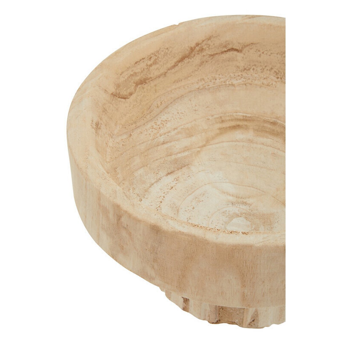 Natural Engraved Round Bowl natural, FIFTY FIVE SOUTH