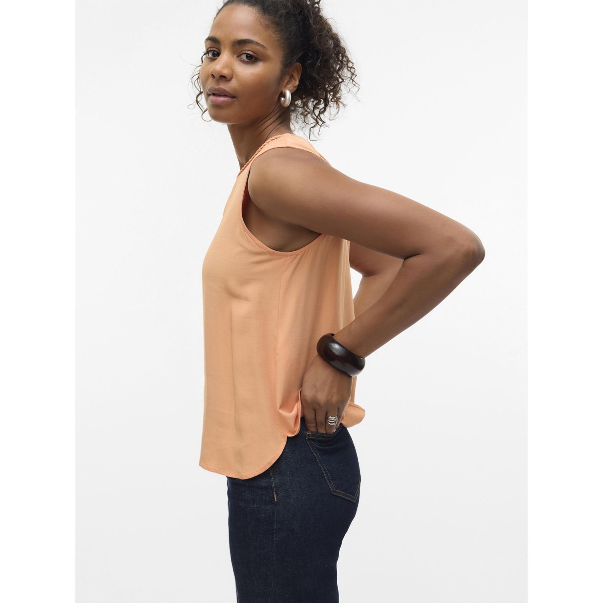 Blouse orange - copper tan, VERO MODA