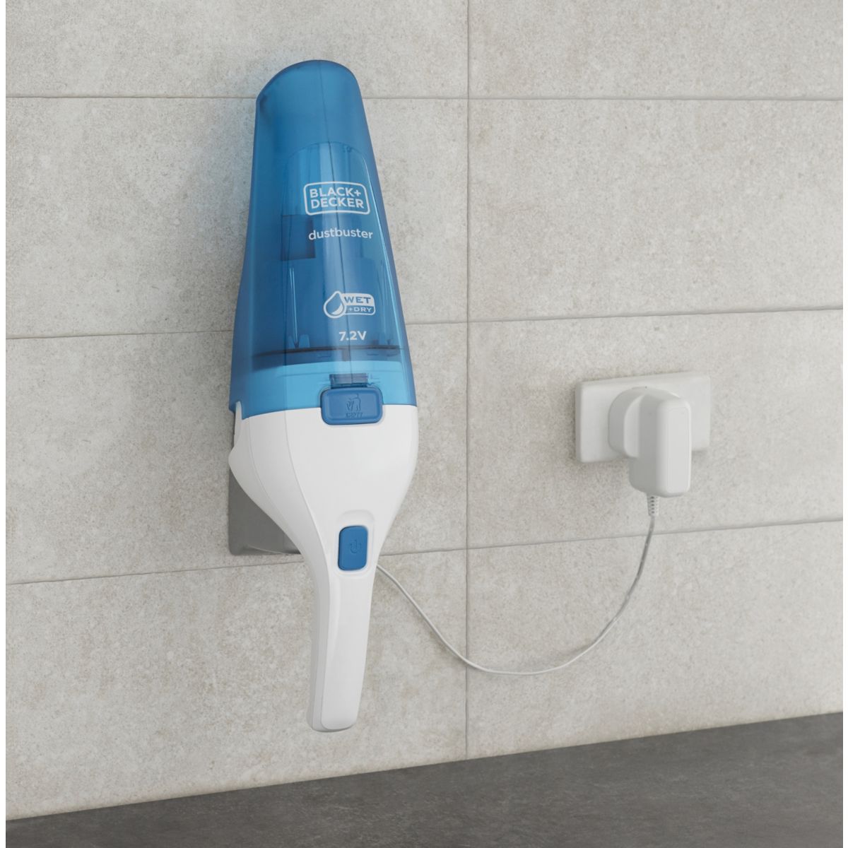 Aspirateur main WDC115WA Dustbuster bleu, BLACK & DECKER