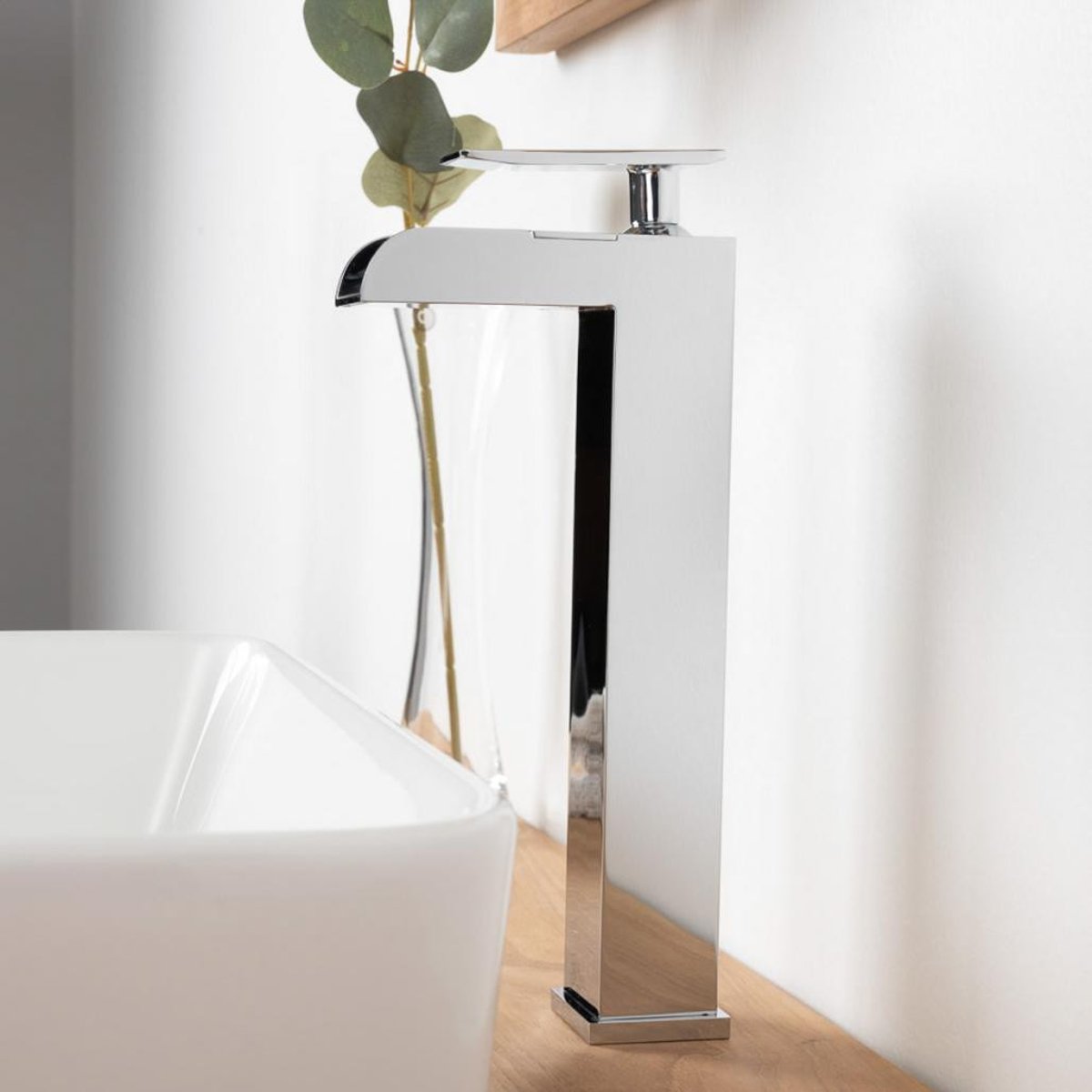 Robinet cascade pour lavabo SHANNON chromé, WANDA COLLECTION