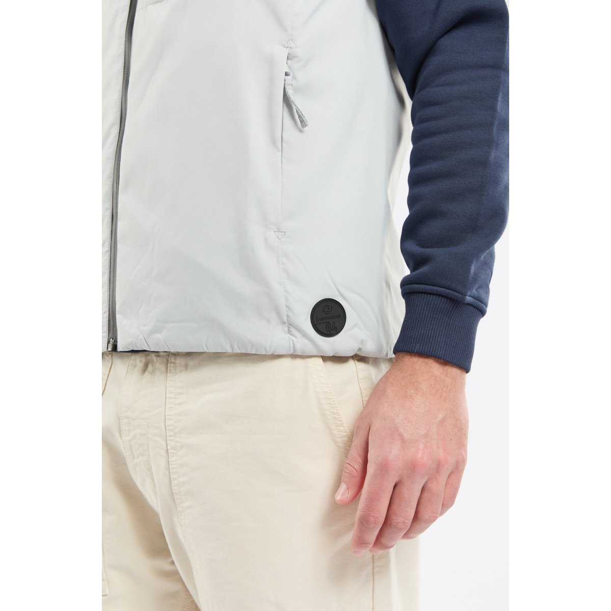 Blouson sans manches en Thermolite® HASKEY granit, BERMUDES