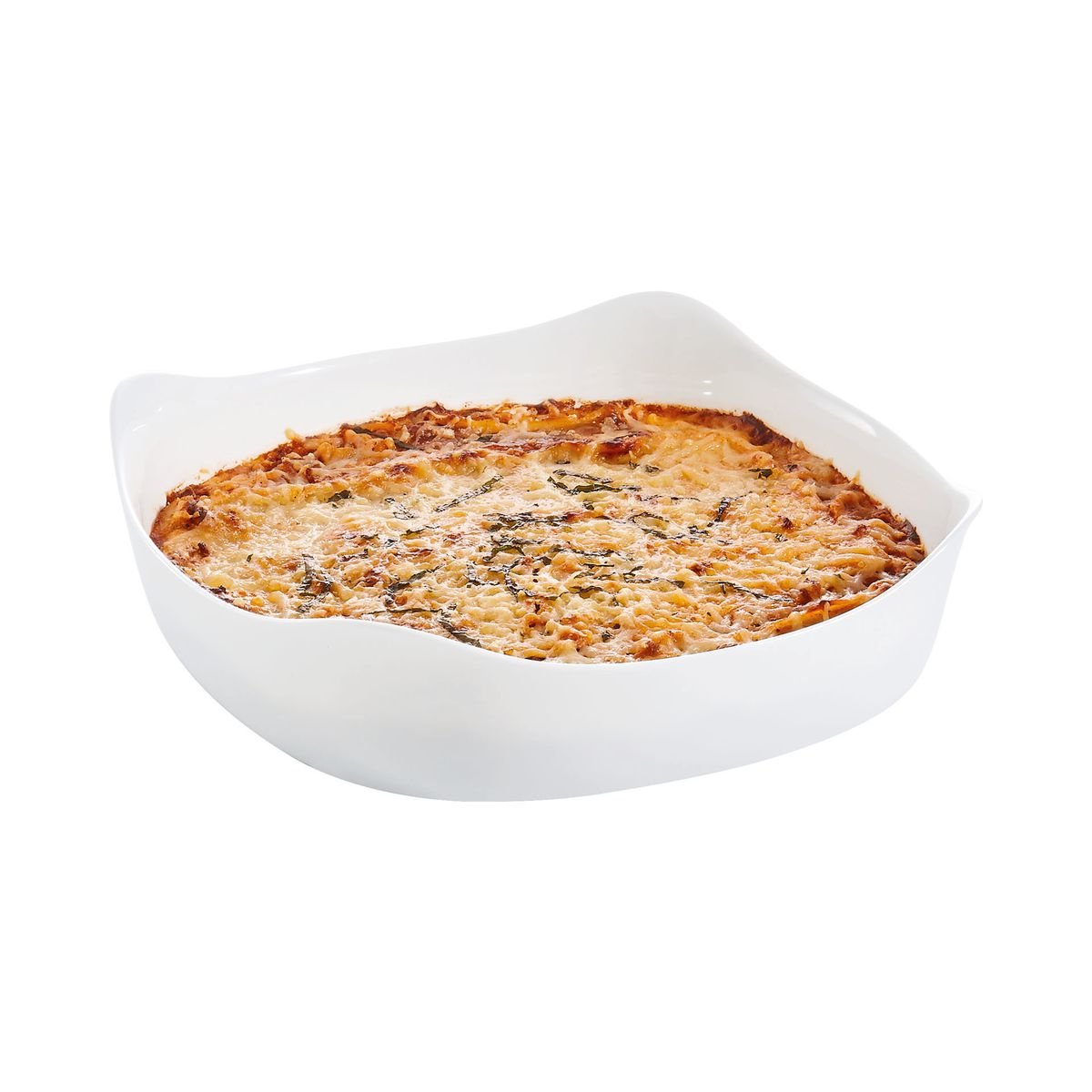 Plat à four carré 29cm -SMART CUISINE CARINE blanc, LUMINARC