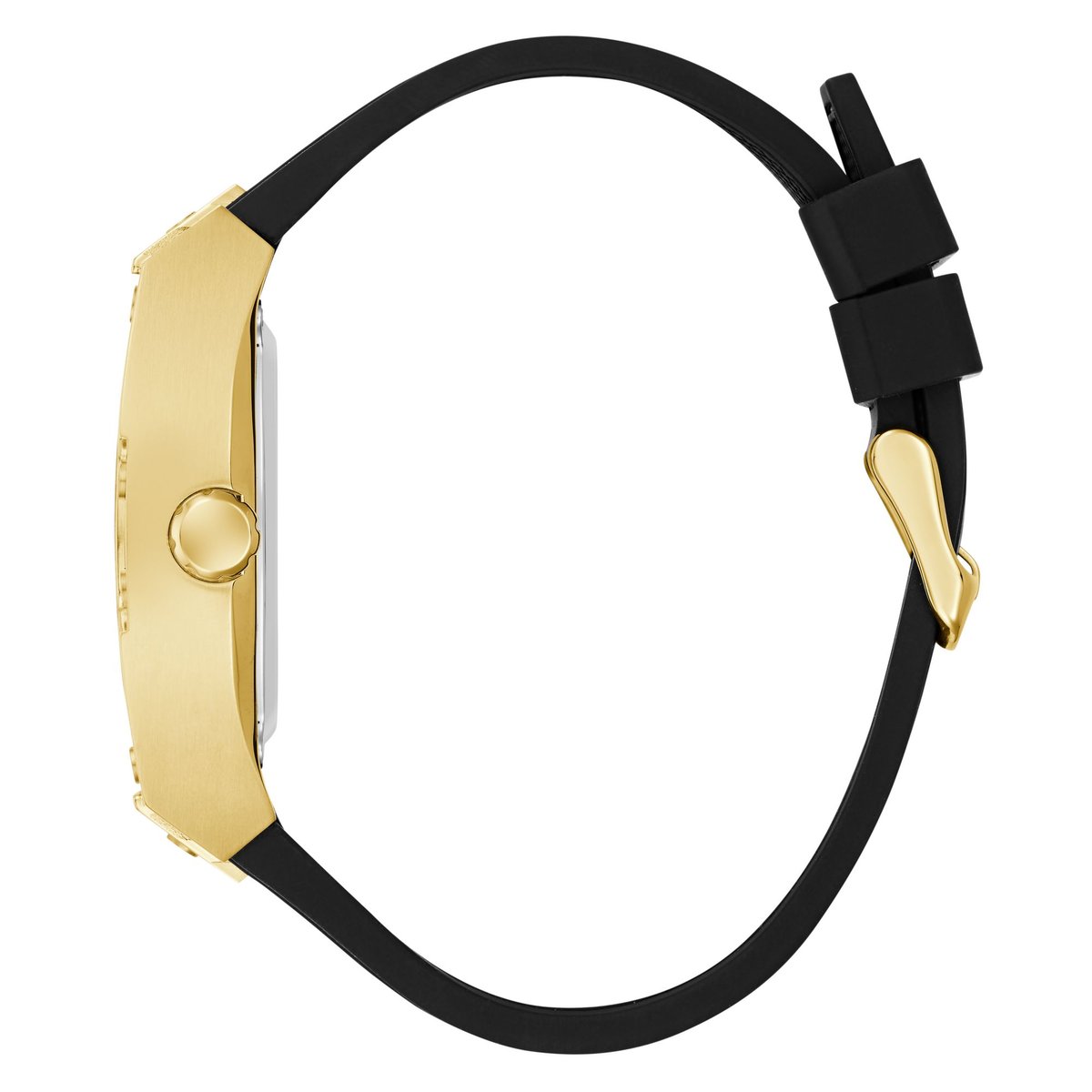Montre Analogique PHOENIX doré champagne noir, GUESS