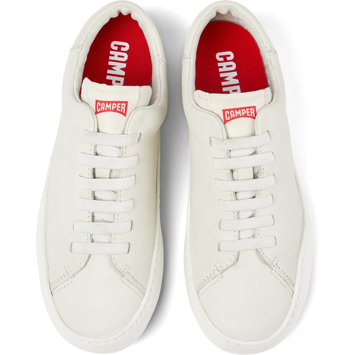 Baskets Peu Touring blanc naturel, CAMPER