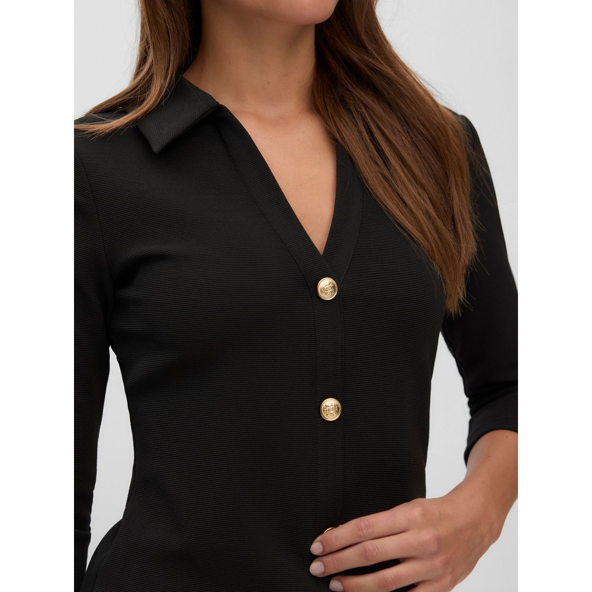 Top noire - black, VERO MODA