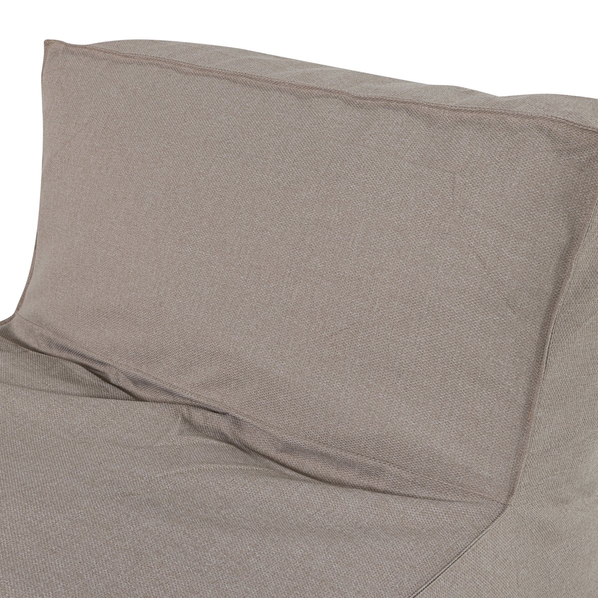 Bain de soleil en tissu d’extérieur VELORA sable, WOOOD