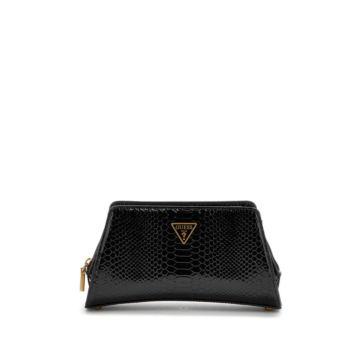 Georgina Sac À Bandoulière Imprimé Python noir, GUESS