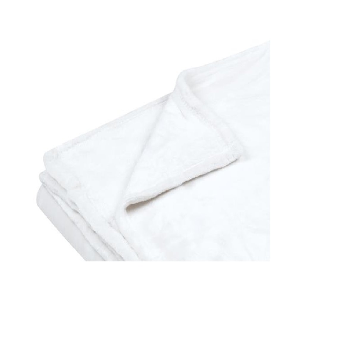 Plaid uni Doudou blanc, EDEN
