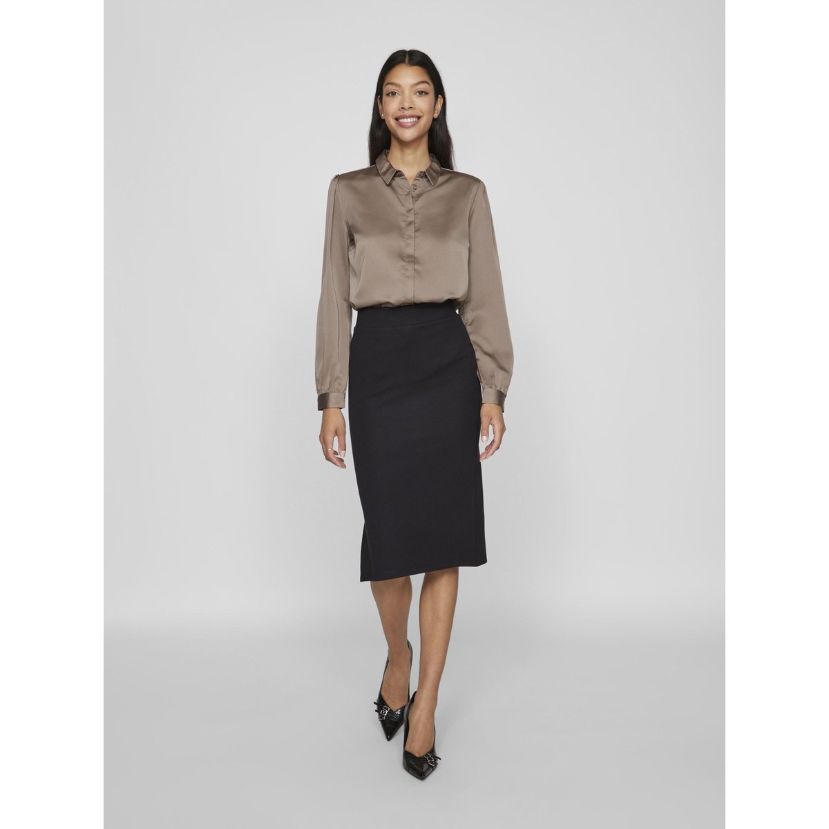 Chemise walnut, VILA