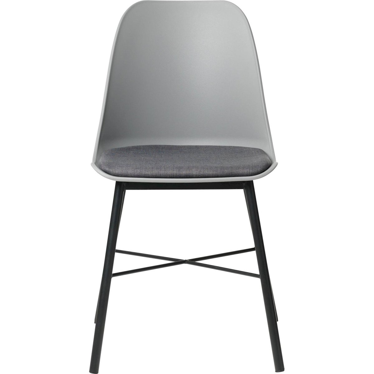 Chaise design tissu collection WHISTLER blanc, RECOLLECTION