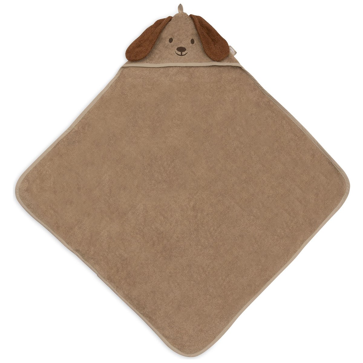 Cape de bain marron, noir, JOLLEIN