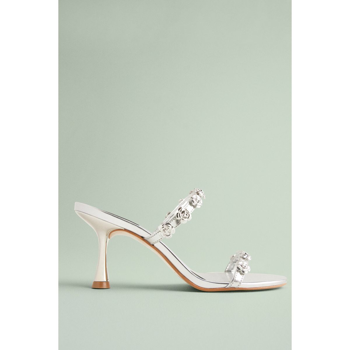 Mules tabitha flora argent, NEXT