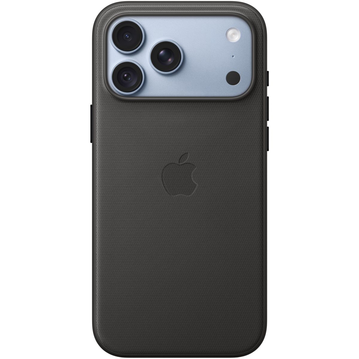 Coque iPhone 18 Pro Max TechWoven Noir Magsafe couleur unique, APPLE