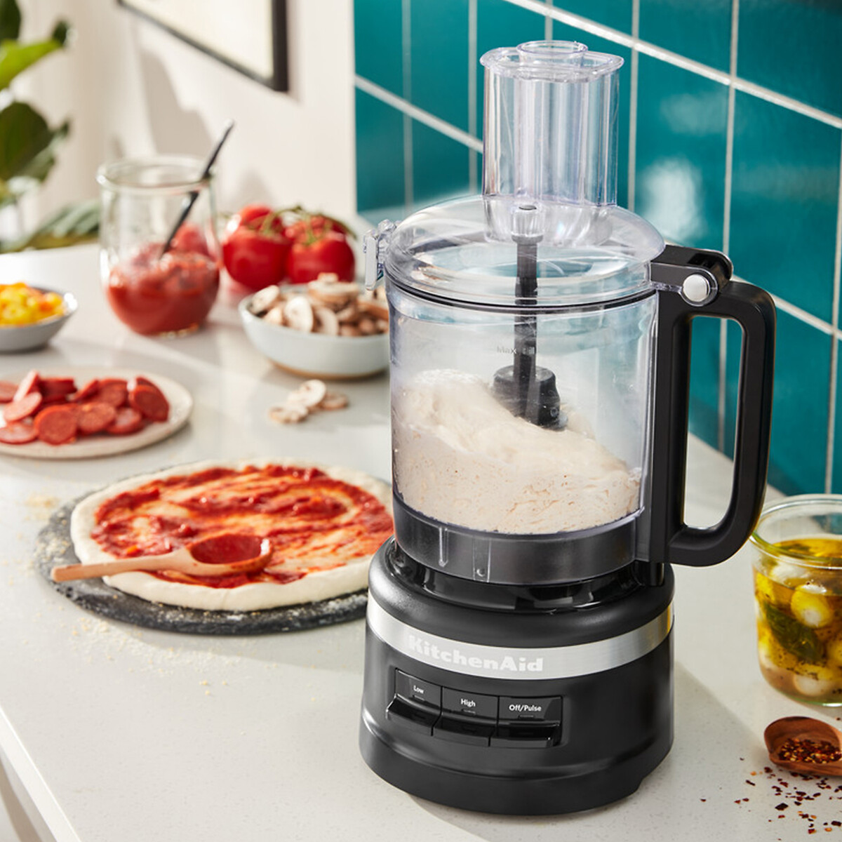 2.1L Food Processor - 5KFP0921B black, KITCHENAID