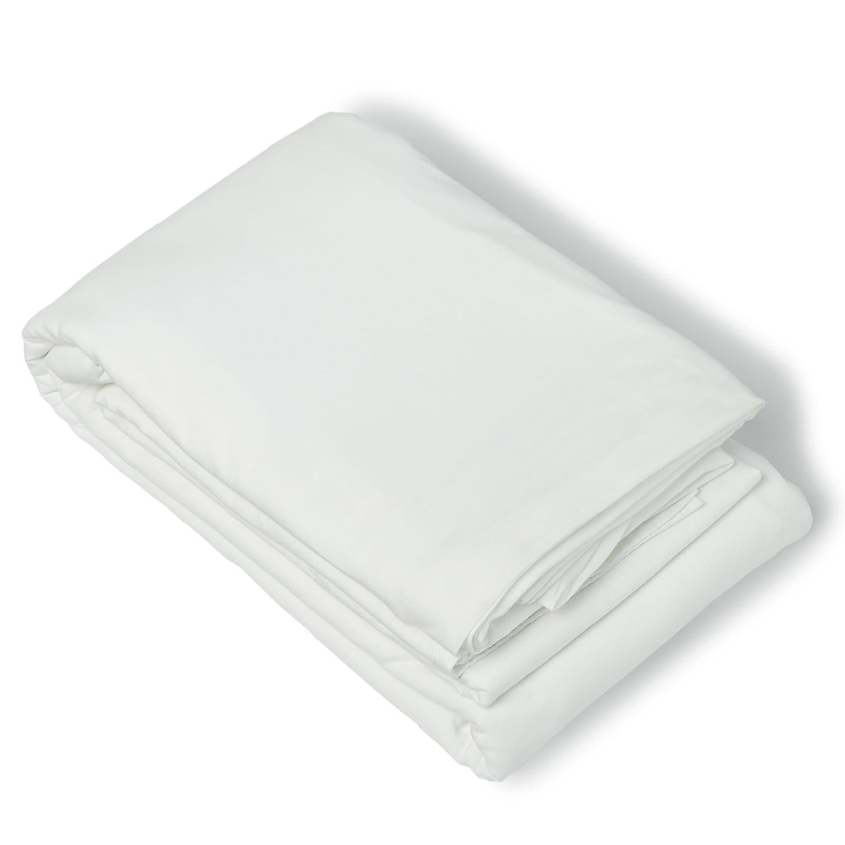 Housse de couette coton lavé LUNA blanc, FEBRONIE
