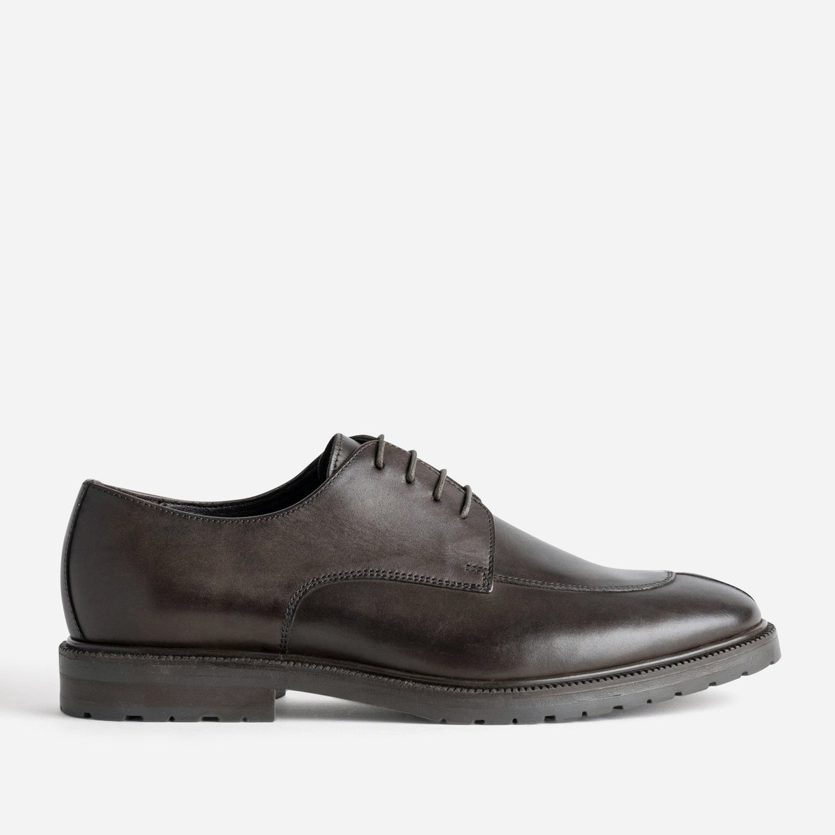 Derby en cuir FERNAND marron, ERAM