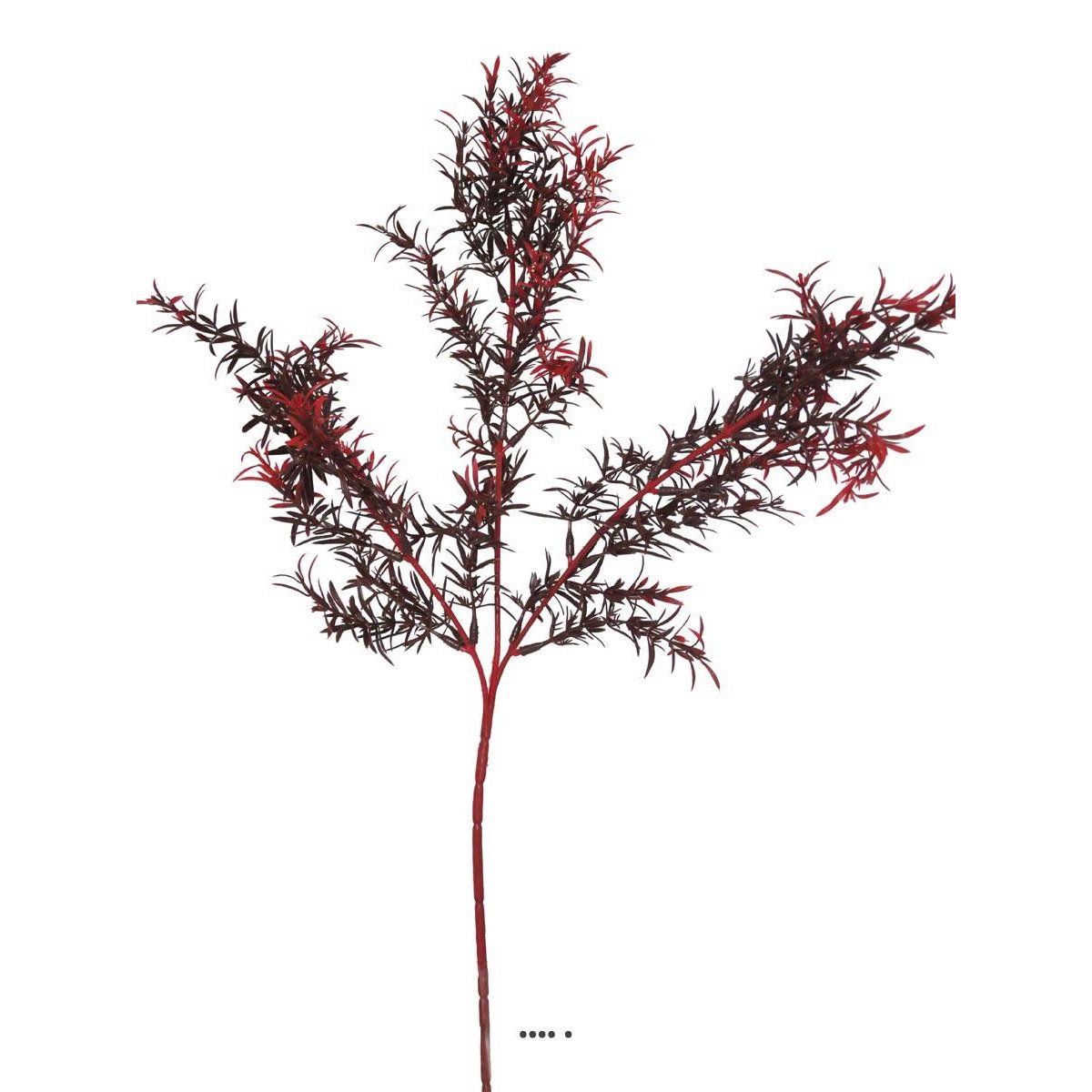 Branche de feuilles de Mirte artificielle rouge, ARTIFICIELLES